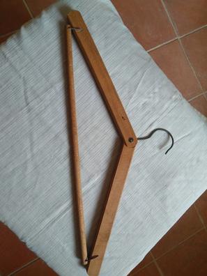 perchero plegable madera de pared - Compra venta en todocoleccion