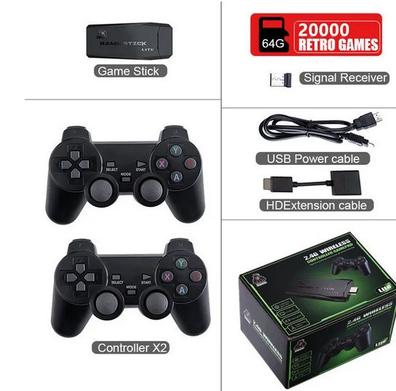Consola Arcade para TV Power 2 Jugadores +6000 Juegos