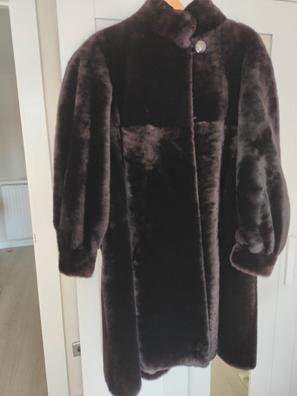 Abrigo de piel de cordero del himalaya de segunda mano para mujer