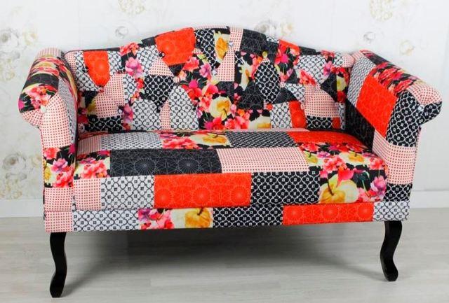 Milanuncios - Sofa patchwork pequeño