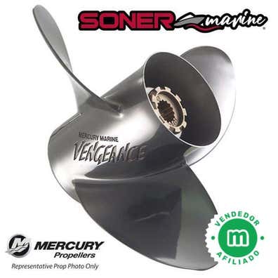 Hélice Para Motor de Popa Mercury Aço Inox 150 200 250 300 Hp V6