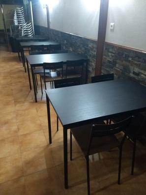 Juego mesas y sillas Muebles de hostelería de segunda mano baratos |  Milanuncios