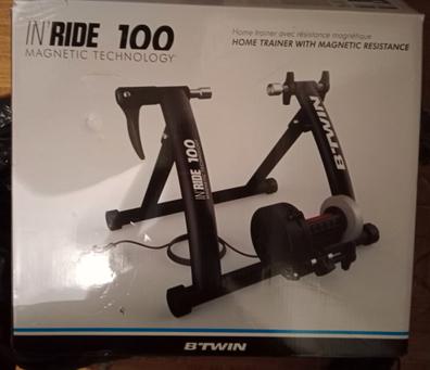 Rodillo bicicleta resistencia manual 500 W BTWIN in Ride 100 - Decathlon