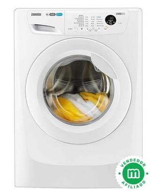 Lavadora carga frontal- ZANUSSI ZWF142F3G1, 10 kg, Blanco