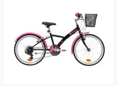 CESTA BICICLETA BTWIN 100 8 L METÁLICA