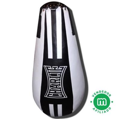 Saco de boxeo relleno de agua Leone 1947 premium 45 kg negro