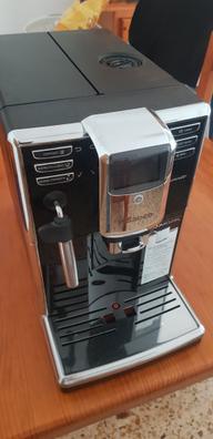 Máquina de café espresso súper automática Delonghi - con un molinillo de  cerámica silencioso ajustable, doble caldera, espumador de leche para