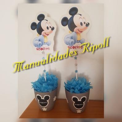  Disney Mickey Mouse - Calcetines para bebé, paquete de 6, color  blanco/azul, 12-18 meses, Azul : Ropa, Zapatos y Joyería