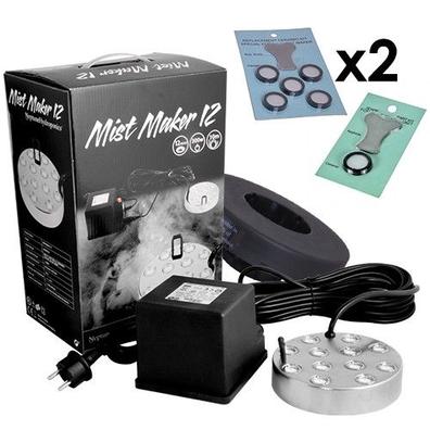 Kit Humidificador Mist Maker + Flotador + Antisalpicaduras + Repuesto  Membrana Humedad Incubadoras