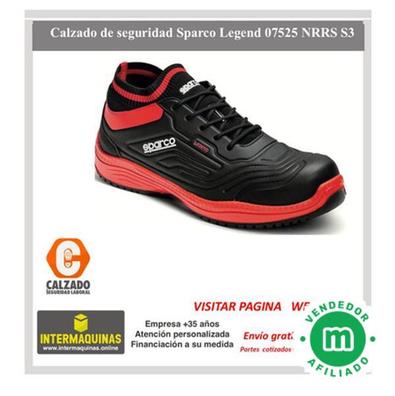 Zapato de seguridad, transpirables, no metálicos Legend de Sparco S3
