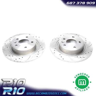 Kit Bremsscheiben 258mm Kit Completo De Frenos Traseros Para Mercedes Clase A W168 Y Vaneo - Discos 258mm Pastillas Frenos Completos Mercedes Vaneo