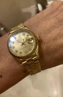 Rolex oro mujer hot sale