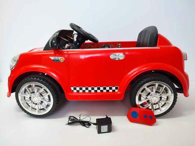 Carro eléctrico para niños con control remoto 12V cooper - Rosa