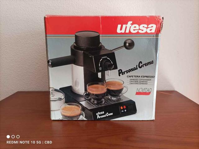Milanuncios - Cafetera Ufesa CE-550 en Caja Vintage