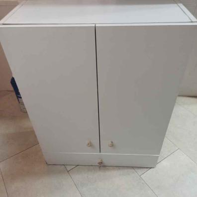 Mueble Auxiliar Cocina 2P+1C Blanco/Roble 0F9920A