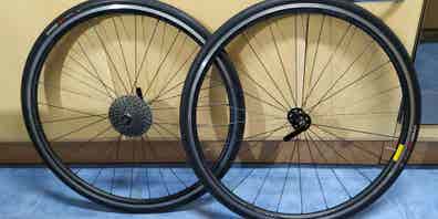 Juego ruedas Bicicletas segunda mano | Milanuncios