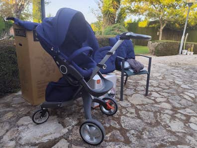 Burbuja de lluvia para capazo stokke de segunda mano Milanuncios