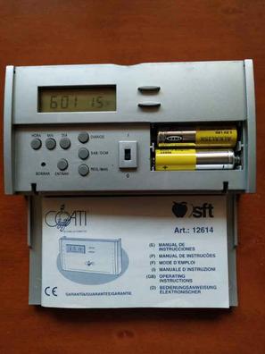 Cronotermostato semanal solver online instrucciones