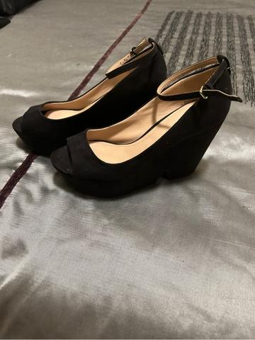 Sandalias discount cuña zara