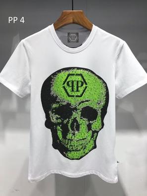 Camiseta philipp discount plein calavera brillante