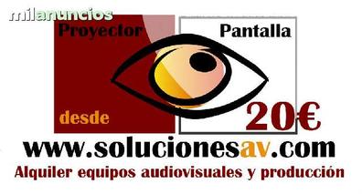 Milanuncios - Pantallas para proyector.Grandes OFERTAS