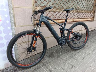 La ganga más grande de  es esta bicicleta eléctrica de montaña, doble  suspensión y motor central