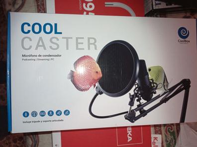 Micrófono - CoolCaster COOLBOX, Negro