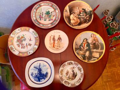 Platos metal y porcelana de segunda mano Milanuncios