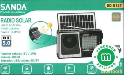 El Mundo de EXE - Radio Solar recargable con Bluetooth