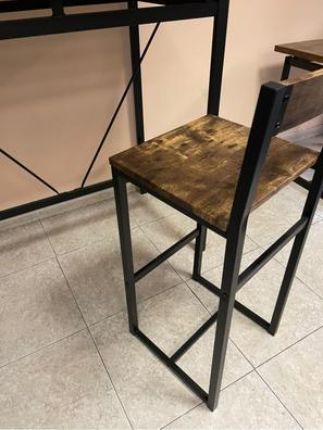 Milanuncios - Dos taburetes altos de metal y madera