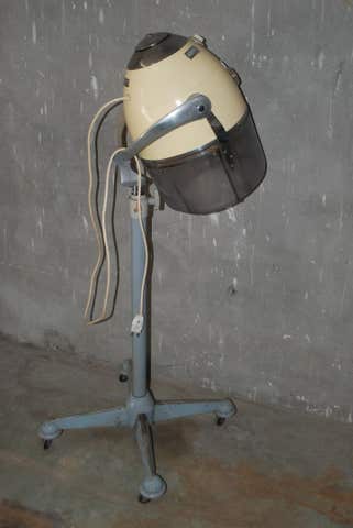 Lmpara Peluqueria Vintage Secador De Pie Segunda Mano Milanuncios