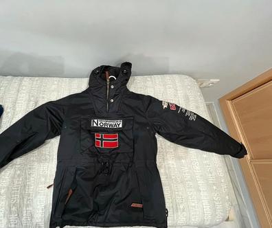 Geographical Norway Chaqueta de hombre BOKER NEGRO talla S