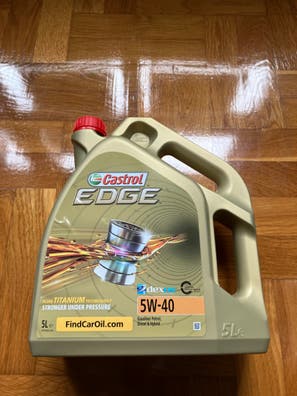 Aceite De Motor Castrol EDGE TURBO DIESEL 5W-40 5L Paraguay