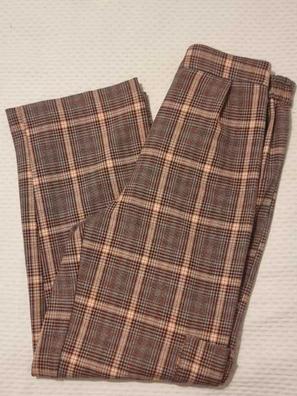 Pantalon cuadros rosa zara de segunda mano para mujer Milanuncios