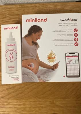 Escucha Latidos Miniland Baby Doppler Bluetooth con conexión a eMyBaby  blanco/rosa · Miniland · El Corte Inglés