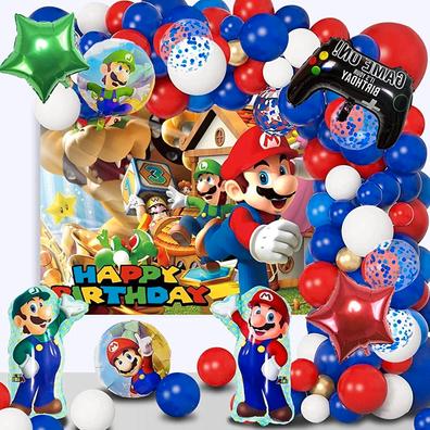56 decoraciones para Fiesta de Mario Bros  Fiesta de mario bros, Cumple de  mario bros, Decoracion de mario bros