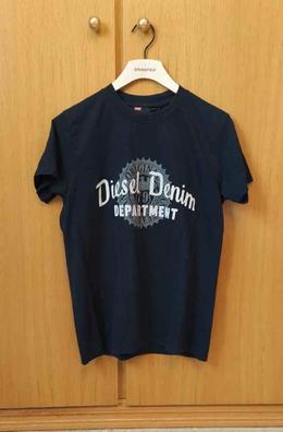  Diesel Camiseta negra con estampado T-Diego, Negro - : Ropa,  Zapatos y Joyería