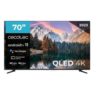 Cecotec Televisor QLED 55 Smart TV V1 Series VQU10055S. 4K UHD