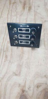 Panel de interruptor de palanca de 5 unidades Panel de interruptor de  palanca Panel eléctrico Barco
