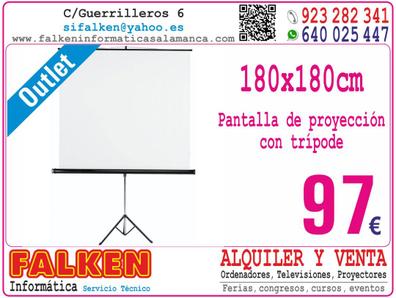 PANTALLA PROYECCION MANUAL 180X180 CM VOLTEN