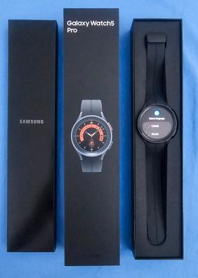 Correa de piel Samsung D-Buckle Hybrid Eco Azul para Galaxy Watch 6 / 6  Classic - Talla M/L - Correa smartwatch
