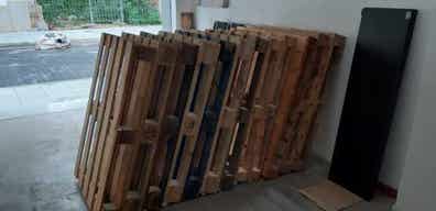 Regalo palets de madera de segunda mano | Milanuncios