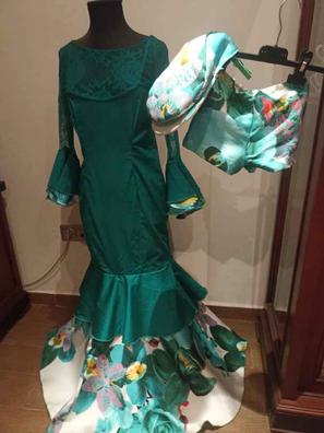 Traje flamenca turquesa Ropa, zapatos y moda de mujer de segunda mano