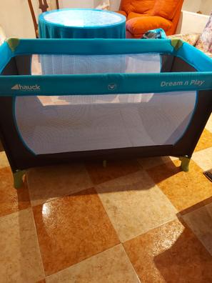 REAL CONFORT Colchon de Cuna Parque Infantil 60 x 120 cm | Colchon de Cuna  de Viaje Plegable para Bebé | con Bolsa de Transporte y Funda 3D