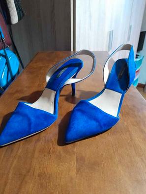 Zapatos azul electrico online zara