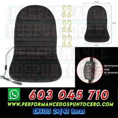 Funda Para Asiento De Moto Calefactable Coolwarm - Con Conexión USB, Impermeable Y Antideslizante