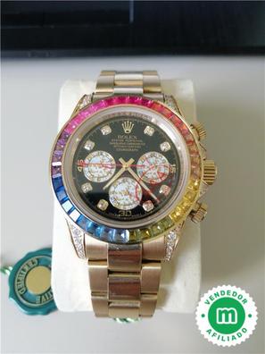 Rolex piedras best sale de colores