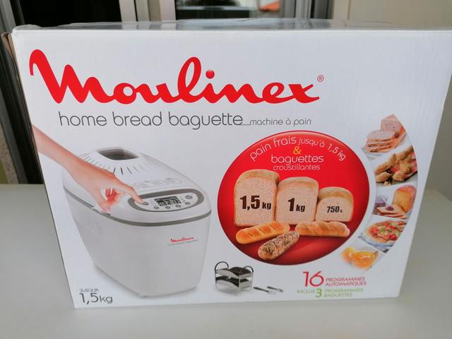 Milanuncios - Panificadora Moulinex Home Bread Baguett