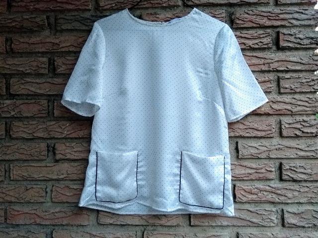 Blusa best sale topos mango