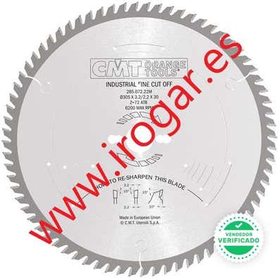 CMT Orange Tools 285.060.22M - Universal-Kreissägeblatt HW 550x4.2/3